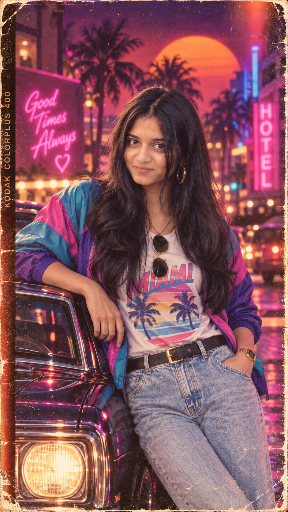 1980s Vintage Indian Retro Photoshoot